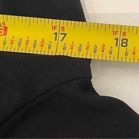 BCBGMaxAzria Black Long Open Sleeve Date Night Dress NWOT Size M - Picture 11 of 12